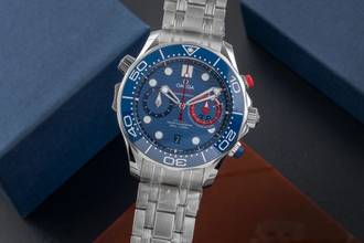Thumbnail von Omega Seamaster Diver 300 M Americas Cup Ref. 210.30.44.51.03.002 B&P 2023