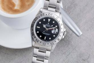 Thumbnail von Rolex Explorer II Black Dial Edelstahl Automatik Herrenuhr Ref. 16570 W-Serie