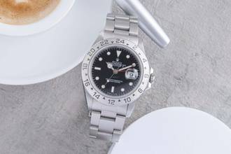 Thumbnail von Rolex Explorer II Black Dial Edelstahl Automatik Herrenuhr Ref. 16570 W-Serie