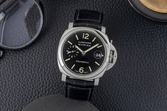 Thumbnail von Panerai Luminor Marina Automatic Stahl Automatik Herrenuhr Ref. PAM00048 B&P 2007