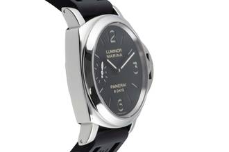 Thumbnail von Panerai Luminor Marina 8 Days Edelstahl Handaufzug Ref. PAM00510 B&P 2014