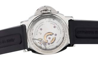 Thumbnail von Panerai Luminor Marina 8 Days Edelstahl Handaufzug Ref. PAM00510 B&P 2014
