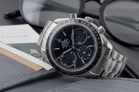  Omega Speedmaster Racing Chronograph Automatik Ref. 326.30.40.50.01.001 Papiere 