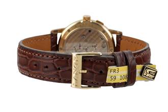 Thumbnail von A. Lange & Söhne Saxonia Großdatum 18K (0,750) Gold Handaufzug 105.021 Box