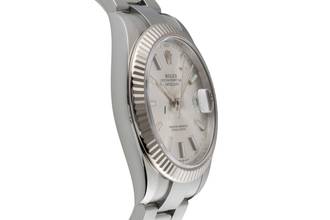 Thumbnail von Rolex Datejust 41 Silver Dial Stahl / Weissgold Automatik Herren Ref. 126334 Box