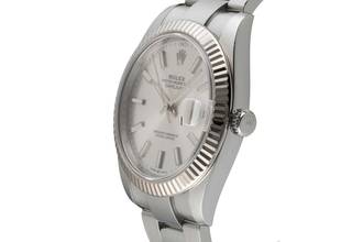 Thumbnail von Rolex Datejust 41 Silver Dial Stahl / Weissgold Automatik Herren Ref. 126334 Box