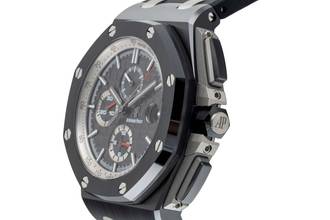 Thumbnail von Audemars Piguet Royal Oak Offshore Chronograph Keramik / Titan Automatik Ref. 26405CE.OOA002CA.01 B&P