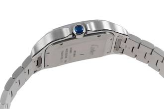 Thumbnail von Cartier Santos Steel Automatic Men's Watch Medium WSSA0013 B&P 2020