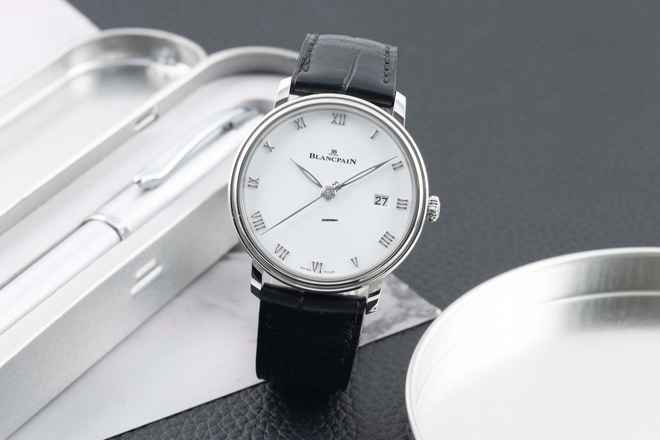  Blancpain Villeret Ultraflach Stahl Automatik Herren Ref. 6224 1127 55B B&P 2025 