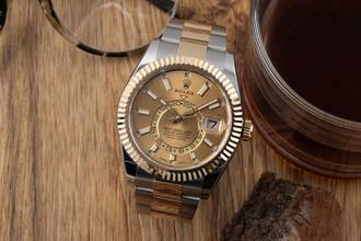 Thumbnail von Rolex Sky-Dweller Stahl / Gold Automatik Herrenuhr Ref. 326933 Papiere 2025