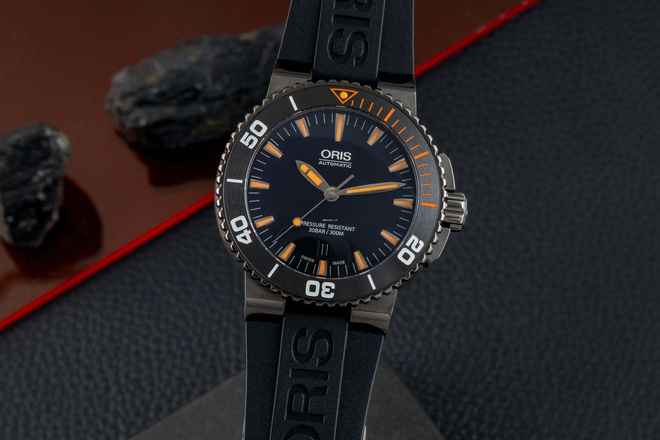  Oris Aquis Date Stahl Automatik Ref. 01 733 7653 4259-07 4 26 34GEB B&P 2015 