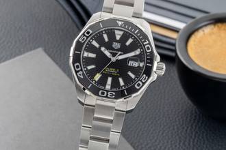 Thumbnail von TAG Heuer Aquaracer 300M Stahl Automatik Herrenuhr Ref. WAY201A.BA0927 B&P 2020