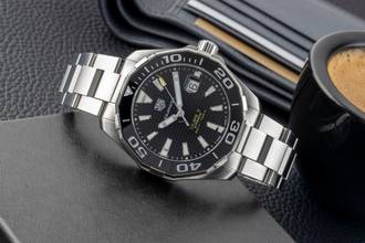 Thumbnail von TAG Heuer Aquaracer 300M Stahl Automatik Herrenuhr Ref. WAY201A.BA0927 B&P 2020