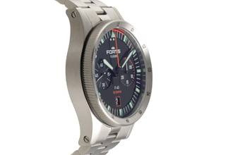 Thumbnail von Fortis F-43 Bicompax Chronograph Stahl Automatik Herrenuhr Ref. F.424.0004