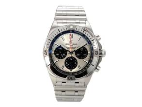 Thumbnail von Breitling Chronomat 42 B01 42 Chronograph AB0134101G1A1 Silber