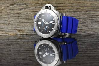 Thumbnail von Panerai Luminor Submersible 1950 3 Days Automatic Warranty 2028 PAM01305 Titanium - Full Set 2020