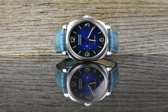 Panerai Radiomir 1940 3 Days Automatic Mediterraneo Limited Blue Edition PAM00933 Full Set 2020