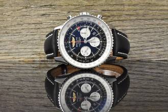 Thumbnail von Breitling Navitimer GMT 1 B04 Chronograph GMT 48MM AB0441211 Black Dial 2020 Full Set