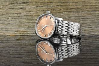 Thumbnail von Omega De Ville Hour Vision Co-Axial Master Chronometer Salmon Sunburst Dial - MINT - Full Set