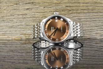 Thumbnail von Omega De Ville Hour Vision Co-Axial Master Chronometer Salmon Sunburst Dial - MINT - Full Set