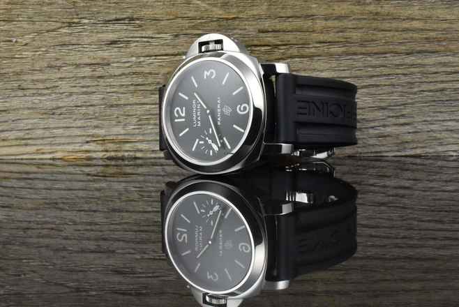  Panerai Luminor Marina Logo PAM00005 Black Dial Full Set 2015 