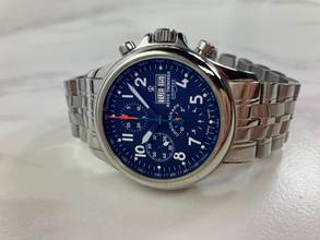 Thumbnail von Revue Thommen Pilot Chronograph DayDate Blue Line