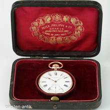 Thumbnail von Patek Philippe Gondolo 56mm Chronometro Gondolo Box und Zertifikat 18k Gold 133g sehr schön 1906 BOX and Pappers