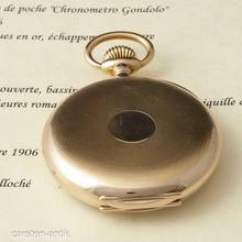 Thumbnail von Patek Philippe Gondolo 56mm Chronometro Gondolo Box und Zertifikat 18k Gold 133g sehr schön 1906 BOX and Pappers