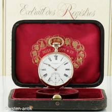 Thumbnail von Patek Philippe Gondolo 56mm Chronometro Gondolo Box und Zertifikat 18k Gold 133g sehr schön 1906 BOX and Pappers