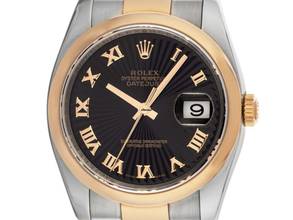 Thumbnail von Rolex Datejust 36 Ref.116201 2005 Full Set sehr gut Vintage Datejust Sunburst