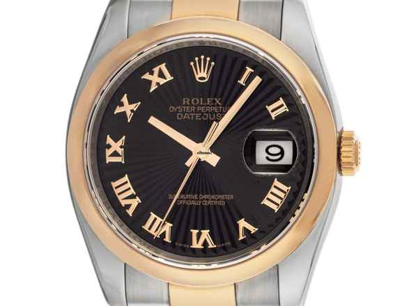  Rolex Datejust 36 Ref.116201 2005 Full Set sehr gut Vintage Datejust Sunburst 