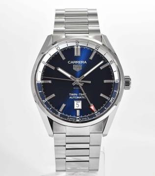  TAG Heuer Carrera Twin Time Cal. 7 Ref. WBN201A.BA0640 