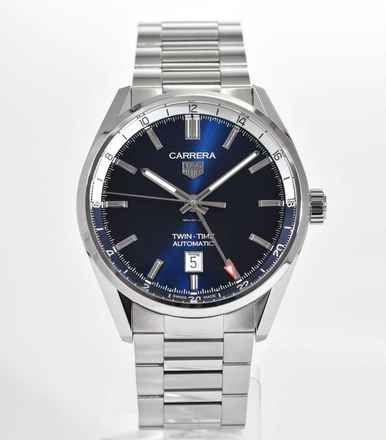  TAG Heuer Carrera Twin Time Cal. 7 Ref. WBN201A.BA0640 