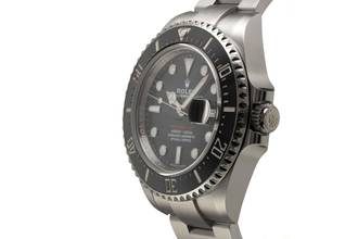 Thumbnail von Rolex Sea-Dweller Single Red Edelstahl Herrenuhr Oyster Ref. 126600 B&P 2018