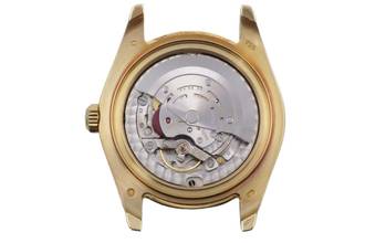 Thumbnail von Rolex Datejust 18k Gold Automatik Damenuhr Ref. 81208 Papiere 2005