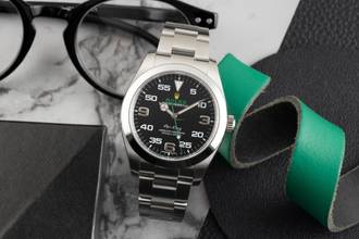 Thumbnail von Rolex Air King Automatik Stahl Herrenuhr Oyster Perpetual Ref. 116900 B&P 2021