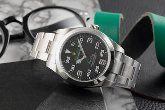 Thumbnail von Rolex Air King Automatik Stahl Herrenuhr Oyster Perpetual Ref. 116900 B&P 2021