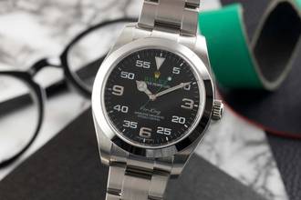 Thumbnail von Rolex Air King Automatik Stahl Herrenuhr Oyster Perpetual Ref. 116900 B&P 2021