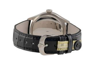 Thumbnail von Rolex Cellini Date 18K (0,750) Weissgold Automatik Herrenuhr Ref. 50519 Box 2018