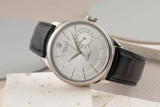 Thumbnail von Rolex Cellini Date 18K (0,750) Weissgold Automatik Herrenuhr Ref. 50519 Box 2018