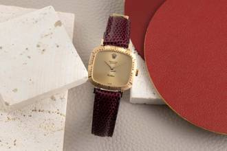 Thumbnail von Rolex Cellini 18k (0,750) Gold Handaufzug Damenuhr Ref. 4082 Vintage