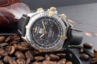 Thumbnail von Breitling Crosswind Special Chronograph Stahl / Gold Automatik Ref. B44356 Limited