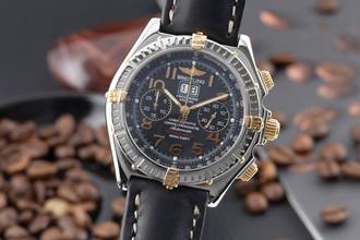 Thumbnail von Breitling Crosswind Special Chronograph Stahl / Gold Automatik Ref. B44356 Limited
