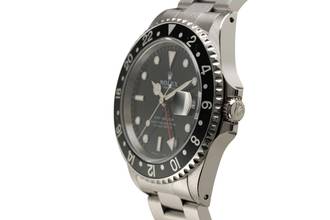 Thumbnail von Rolex GMT-Master Oyster Edelstahl Automatik Herrenuhr Ref. 16700 U-Serie
