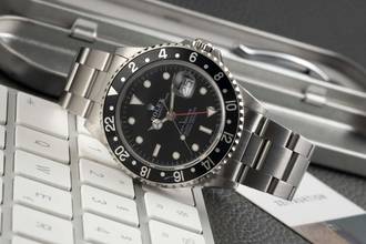 Thumbnail von Rolex GMT-Master Oyster Edelstahl Automatik Herrenuhr Ref. 16700 U-Serie
