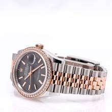 Thumbnail von Rolex Datejust 36 Factory Diamond – 126281RBR – like NEW – 10/2020 Full Set