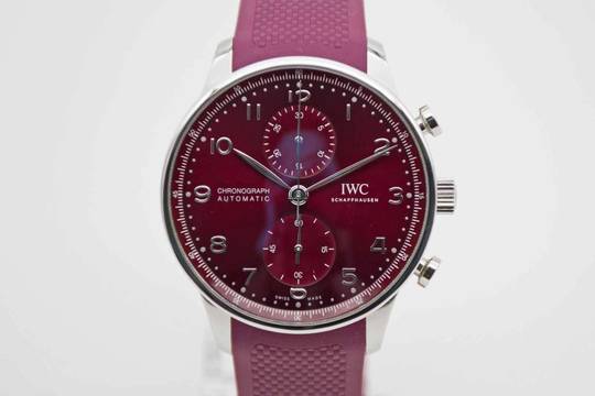 IWC Portugieser Chronograph IW371616 im perfekten Fullset