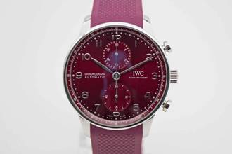Thumbnail von IWC Portugieser Chronograph IW371616 im perfekten Fullset
