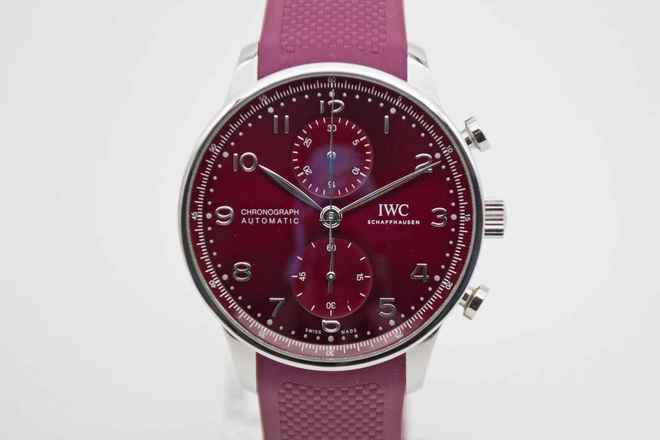  IWC Portugieser Chronograph IW371616 im perfekten Fullset 