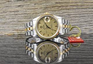 Thumbnail von Tudor Prince Date Day NOS / UNGETRAGEN 76213 Linen Dial - Vintage Full Set 2003